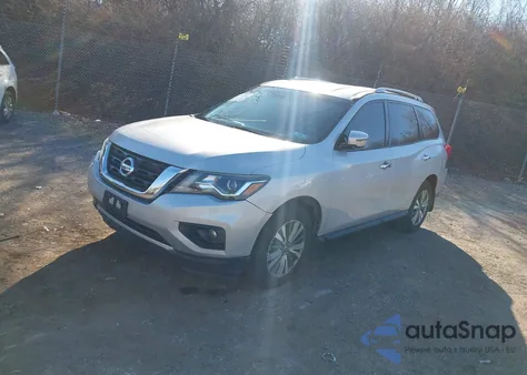 2018 Nissan Pathfinder Sv из США, поврежденный, VIN 5N1DR2MMXJC631754